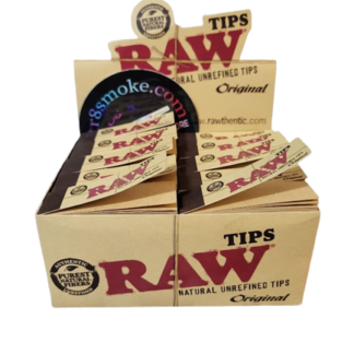 Raw natural unrefined tips